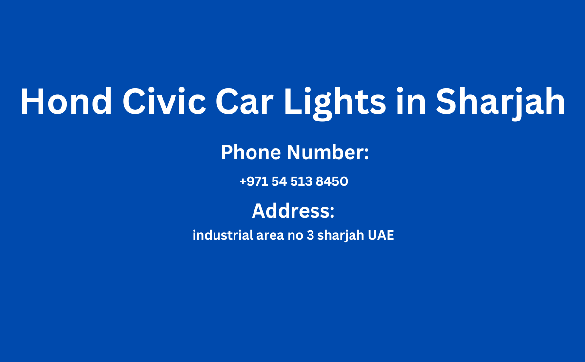 Honda Civic Lights in Sharjah